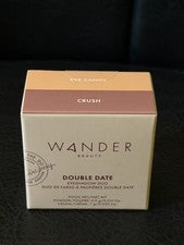 WANDER BEAUTY Sombra de Ojos Doble Fecha Duo CARAMELO DE Ojos/crush Nueva y Sellada