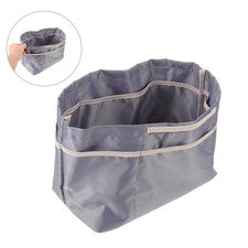 Inserto organizador de cartera 4 piezas - Bolsa organizadora de nailon de 10 bolsillos para