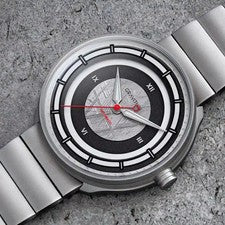 Gravithin Focuscope Silver Cosmo 40mm Automatico Acciaio Meteorite
