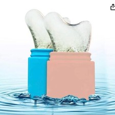 Rodillo de hielo para rostro líneas finas hinchazón facial auto cuidado de la piel paquete de 2