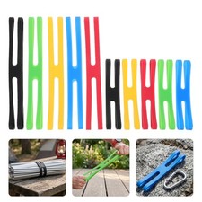 10 bandas elásticas en forma de H: bandas elásticas fuertes para libros y