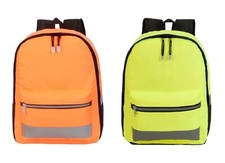 Mochila Hi Viz Vis Mochila Alta Visibilidad Senderismo Caminar Deportes Bolsa de Trabajo