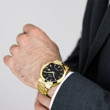 Festina Reloj de Hombre Acero Oro festina Hecho en Suiza Reloj Pulsera UF20044 /