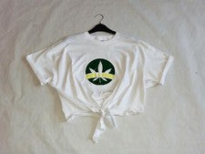 Camisetas recortadas de moda para mujer y dama