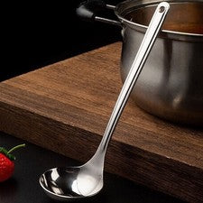 Juego de herramientas de cocina de acero inoxidable 316 con acabado pala skimmer espátula