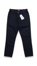 Pantalones negros informales unisex estilo jogger a juego talla 36x32