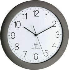 Oferta especial analógico silencioso radio reloj de pared TFA 60.3512.20 reloj de cocina 302 mm