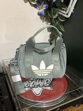Bandolera Adidas Originales Chenille Verde Plateado KL2428