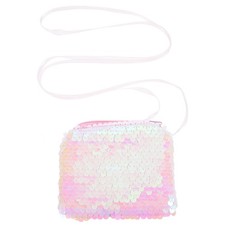 Cartera pequeña con correa para el hombro con lentejuelas bandolera para niños