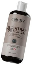 Champú Celesty Coal Tar 500 ml cuidado del cuero cabelludo fórmula limpiadora para cabello seco y graso