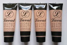 Base de maquillaje Laval Secret Beauty acabado suave aplicación hidratante