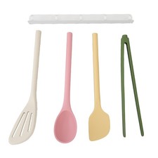 Juego de espátulas de utensilios de cocina de silicona de 3 piezas para freír para todos los estilos de cocina
