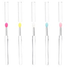 Cepillo de maquillaje de silicona multifuncional herramienta de belleza aplicador de labios de silicona 5 piezas