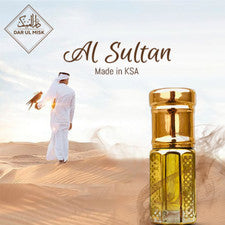 AL-SULTAN (Original Arabia Saudita) Premium Arabian Delight Attar - 12ML🥇