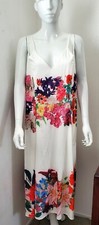 NEXTMIA Moda Para Mujer Vestido Largo con Correa de Espagueti Estampado Floral Talla: US18 NUEVO CON ETIQUETAS