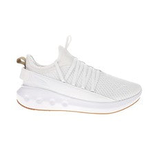 Zapatillas informales blancas PUMA Softride Carson frescas tejidas con cordones para hombre 311254