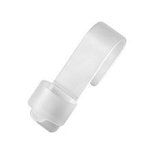 Pack de 2 ganchos colgantes de PP y silicona para utensilios de cocina accesorios de baño