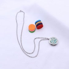 Aromatherapy Essential Oil Pendent Diffuser Necklace Perfume Pendant