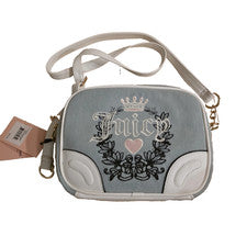 Bolso Bandolera para Cámara Juicy Couture Denim Lavado Ligero Nuevo con Etiquetas ENVÍO GRATUITO PRECIO DE VENTA SUGERID