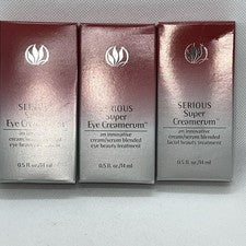 Tratamiento de belleza facial súper crema seria para el cuidado de la piel 3-Serious .5 fl oz Ea.