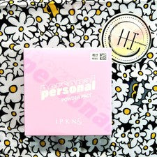 IPKN Perfume Personal Polvo Pact 9g Ligero Manchas y Manchas Cubierta Hecho en Corea
