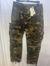 D.G. Pantalones Wangzi Cargo Camuflados Para Hombre 32 Nuevos a la Moda Nuevos con Etiquetas