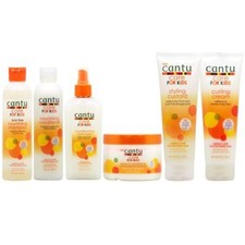 Cantu Care For Kids Cuidado Suave para Cabello Texturizado Rizado (Gama Completa)