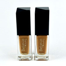 (Paquete de 2) Base Believe Beauty Skin Finish - Tawny (0,85 fl oz cada una) Nueva