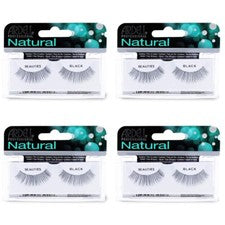 Bellezas pestañas postizas Ardell negras (paquete de 4)