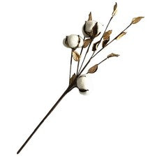 45 Cm Decoración Hogar Ramas Algodón Artificial Decoración Decoraciones para