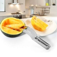 Cortador rápido de melón de acero inoxidable cuchillo de sandía cocina cortador de frutas