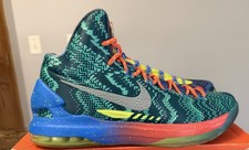 Deadstock Nike KD 5 Premium What The Size 11.5 OG Box Nuevo Coleccionable Nike