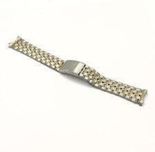 Reloj pulsera de acero inoxidable bicolor Seiko NOS Vintage 4253CB 21mm x 20mm