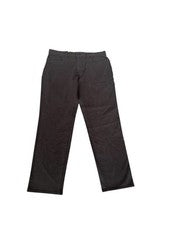 Pantalones Haggar Para Hombre 40x30 Negro City Flex 5 Bolsillos Delgados Rectos Nuevos Con Etiquetas