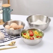 Ensaladera de acero inoxidable moderno aspecto elegante duradero