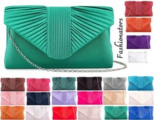 Para mujeres Plisado Noche Novia Bolso de Mano Diseñadores Boda Baile de graduación Moda Bolso de Mano