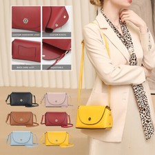 Moda para mujeres Bolso de hombro Bandolera Bolsos Cuero PU Teléfono Cartera Bolso de bolsillo