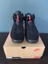 Nike Air Jordan 6 Retro Infrarrojo Vendedor CT8529-001 Hombres Talla 9 Hombres Zapatos