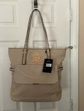 Bolso de mano beige de moda para mujer