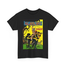 Camiseta Warlord Mike Grell DC Art Skartaris Travis Morgan años 70 camiseta estilo vintage