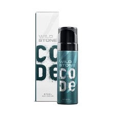 Perfume corporal Wild Stone Code acero sin gas 120 ml