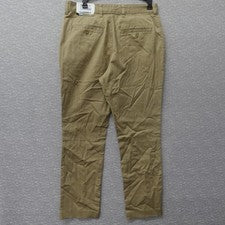 Pantalones chinos Edwards estilo #2555 tostados frente plano talla 30UL para hombre