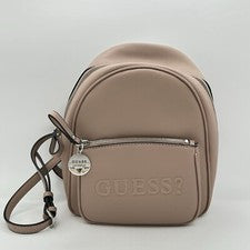 Mochila pequeña para mujer Guess Brand malva polvorienta nueva con etiquetas encanto ajustable