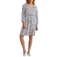 Nuevo con etiquetas Mini Vestido Dex Para Mujer Imitación Envolvente Estampado Leopardo S-XL