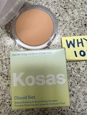 KOSAS Cloud Set Polvo Ajustador Rostro Horneado Melocotón 0,33 oz/9,5 g TAMAÑO COMPLETO $38