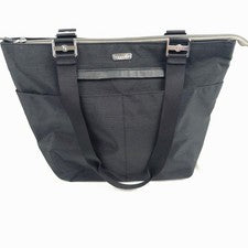 Bolso de Mano Baggallini Negro Nylon Ligero Viaje Trabajo Bolso de Hombro