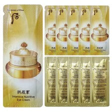 Crema nutritiva intensiva para ojos The history of Whoo 1 ml (10 piezas ~ 150 piezas) sonda nueva