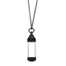 Women Necklace Memorial Cartoon Pendant Perfume Bottle Cremation Keepsake