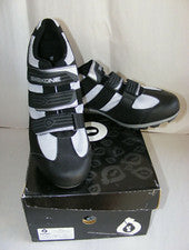 Zapatos de ciclismo Sixsixone EXPERT para hombre 6693–00–470 talla 47 EE. UU. 12,5 negro plateado