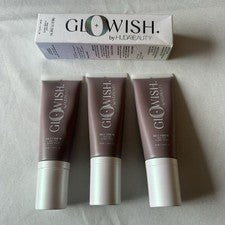 GloWish por Huda Beauty Multi Rocío Tinte Piel - RICO 12 -1,35 oz NUEVO Lote de 3